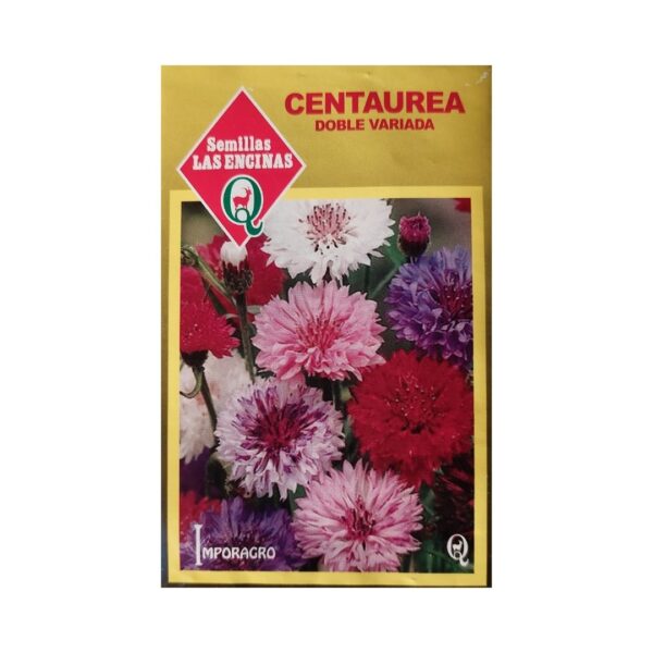 Semillas de Centaurea Doble (mix de colores)