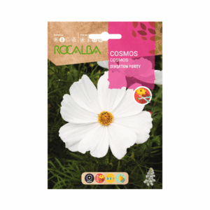 Semillas de Cosmos Sensation Purity Blanco