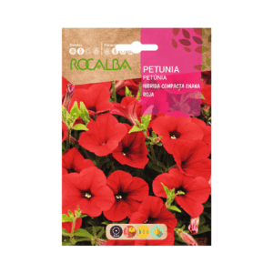 Semillas de Petunia Híbrida Enana Roja
