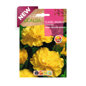 Semillas de Clavel Gigante Mejorado Amarillo