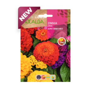 Semillas de Zinnia Liliput Enana Doble Variada Rocalba